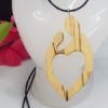 Pendentif cœur mère enfant – Image 3