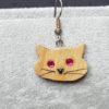 Boucles d'oreilles tête de chats – Image 4