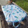 sac-nappe bleu coquillages – Image 4