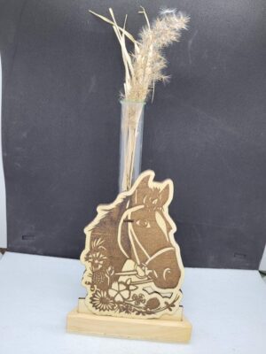 Soliflor avec un cheval