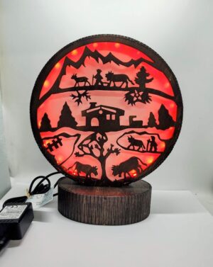 Lampe alpages Suisses